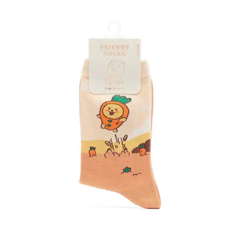 Kakao Friends - Harvest Ankle Socks - Kakao Friends - Socks - Harumio