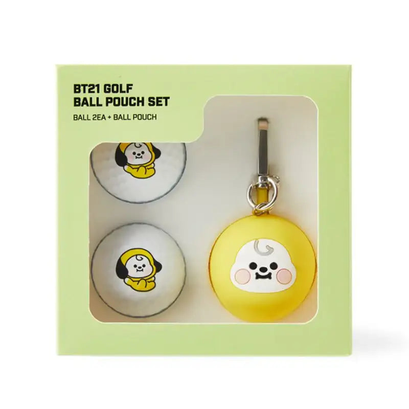 BT21- Baby Golf Ball Pouch - LINE FRIENDS - Sport Goods - Harumio