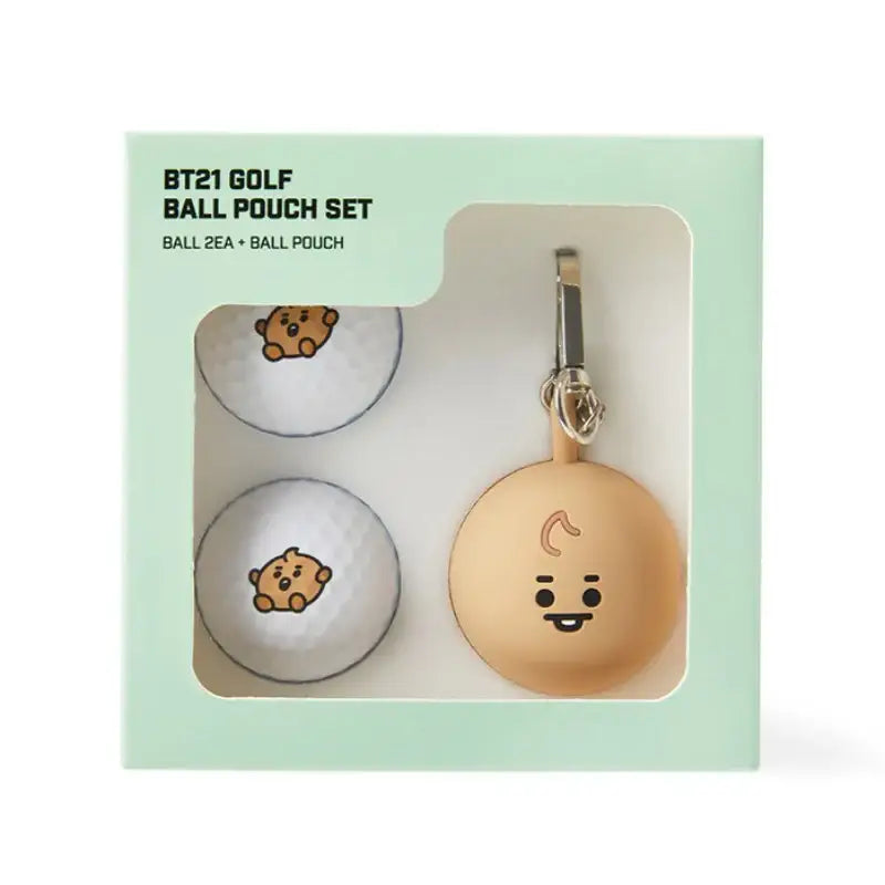BT21- Baby Golf Ball Pouch - LINE FRIENDS - Sport Goods - Harumio