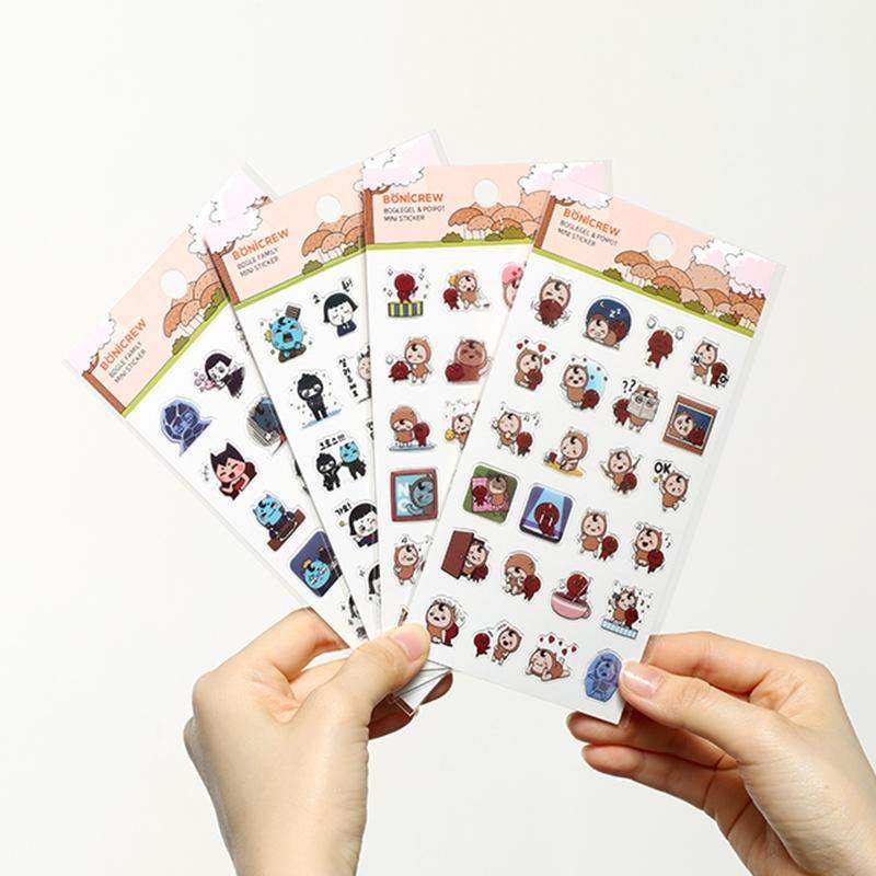 Bogle Family - PVC Sticker - BONICREW - Stationery - Harumio