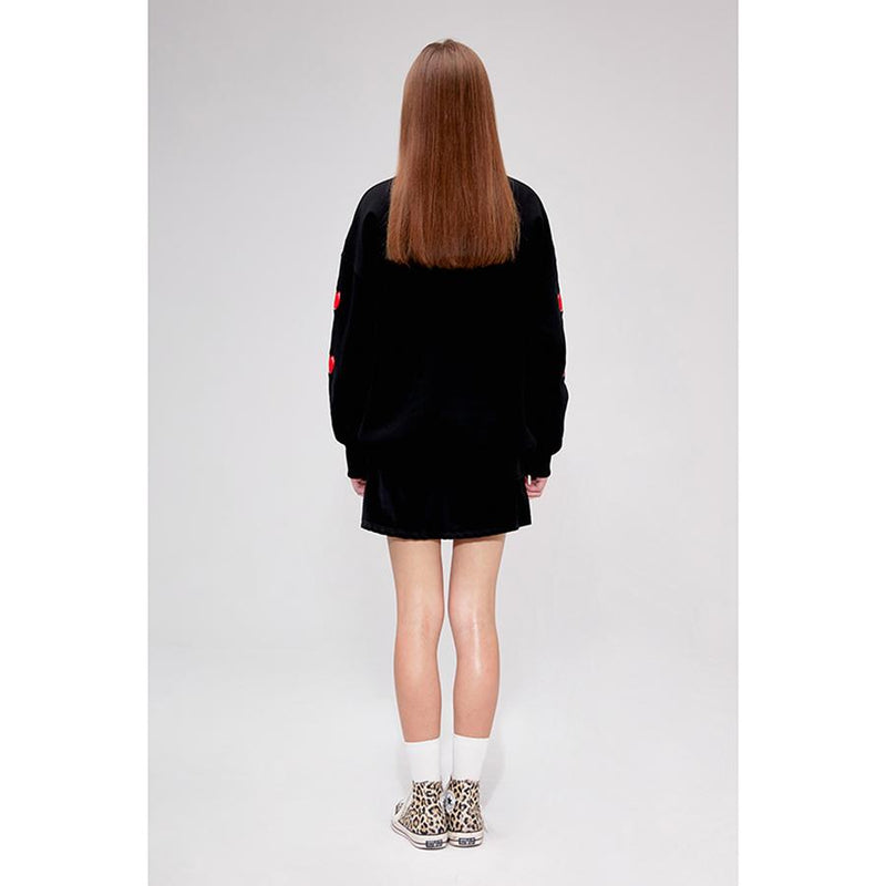 Kirsh - Middle Cherry Sweatshirt - Black