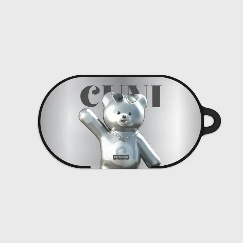 Earpearp x Pengsoo - Steel Cuni Buds Hard Case (Grey) - Earpearp x Pengsoo - Buds Case - Harumio