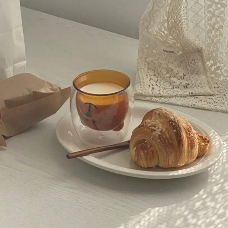 Like A Cafe - Teddy Bear Glass - Like A Cafe - Home & Living - Harumio