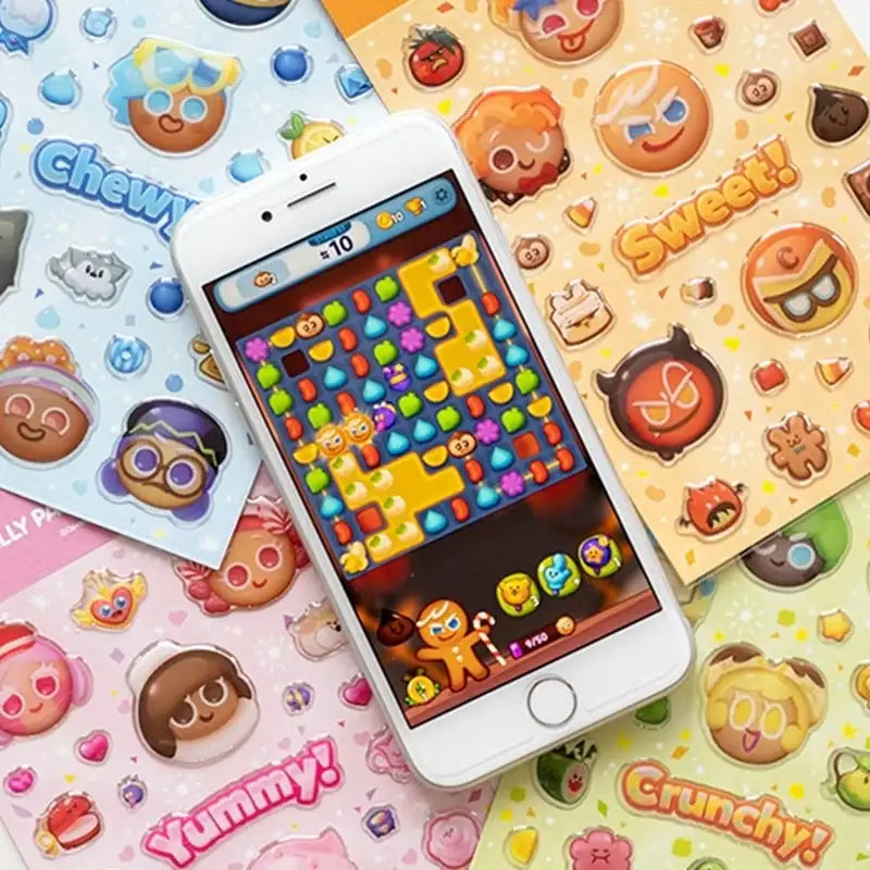 Cookie Run - Jelly Party Sticker - Cookie Run - Accessories - Harumio