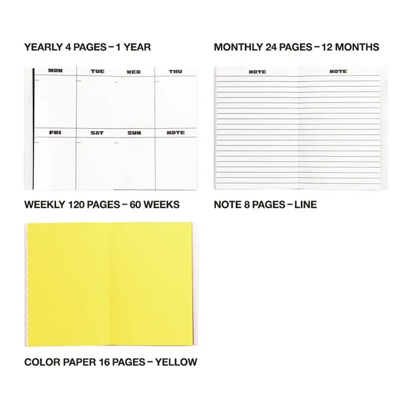 THENCE - Planner Sig Red - THENCE - Stationery - Harumio