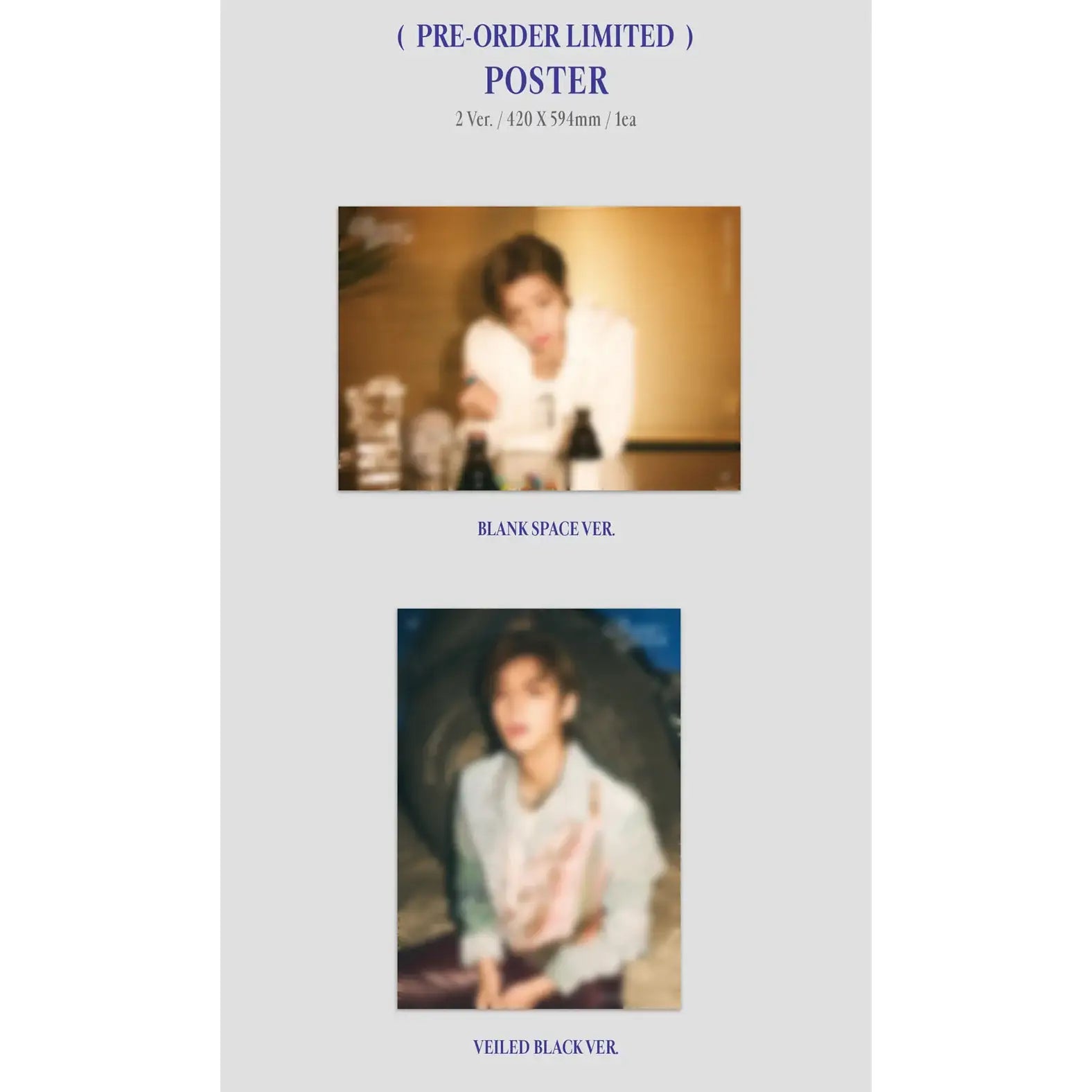 Park Ji-hoon - Blank or Black : 7th Mini Album - Park Ji-hoon - Album - Harumio