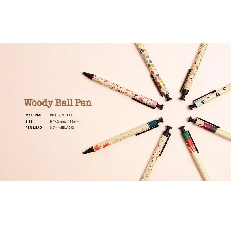 Monopoly - Toffeenut Woody Ballpoint Pen - Monopoly - Stationery - Harumio