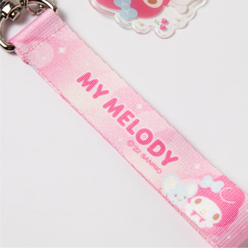 Sanrio x 10x10 - Clear Cell Phone Keyring