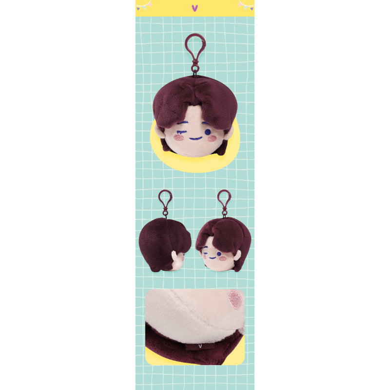 BTS - TinyTAN - Face Keyring