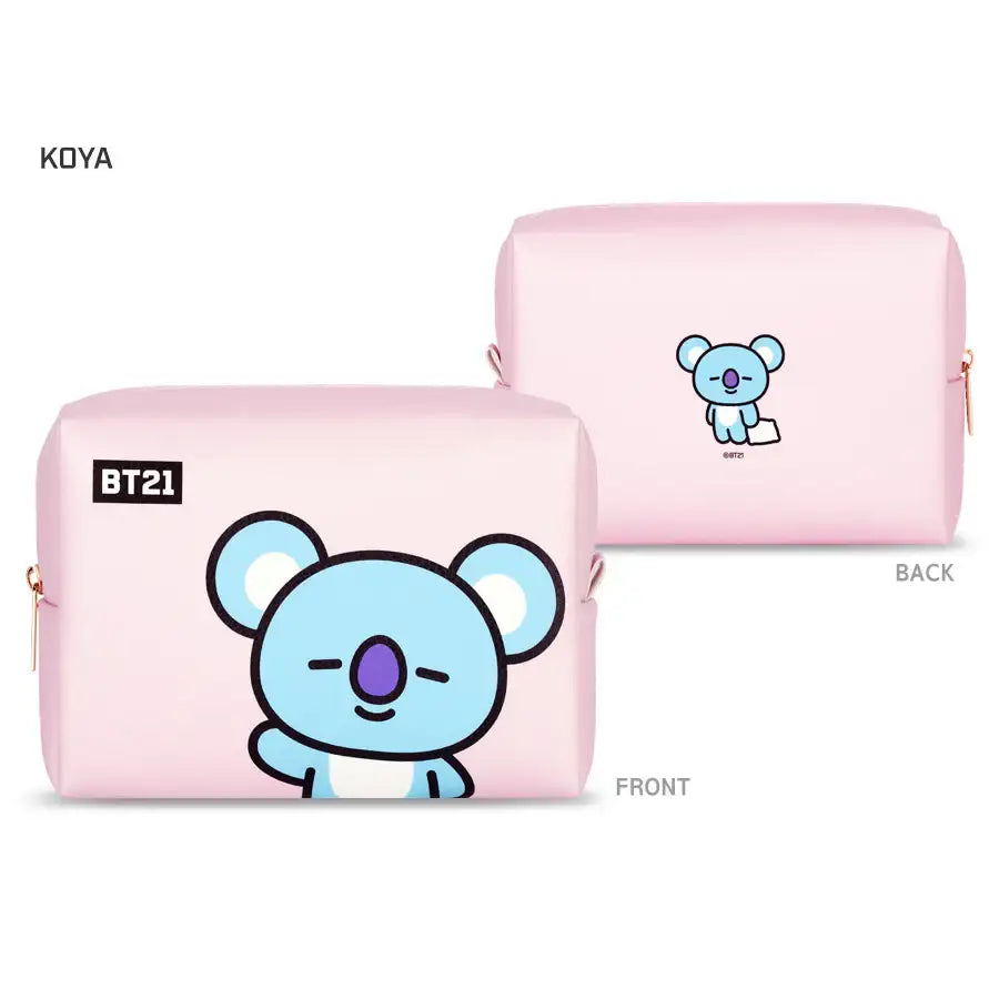 BT21 x Monopoly - PU Square Pouch - Large - Monopoly - Accessories - Harumio