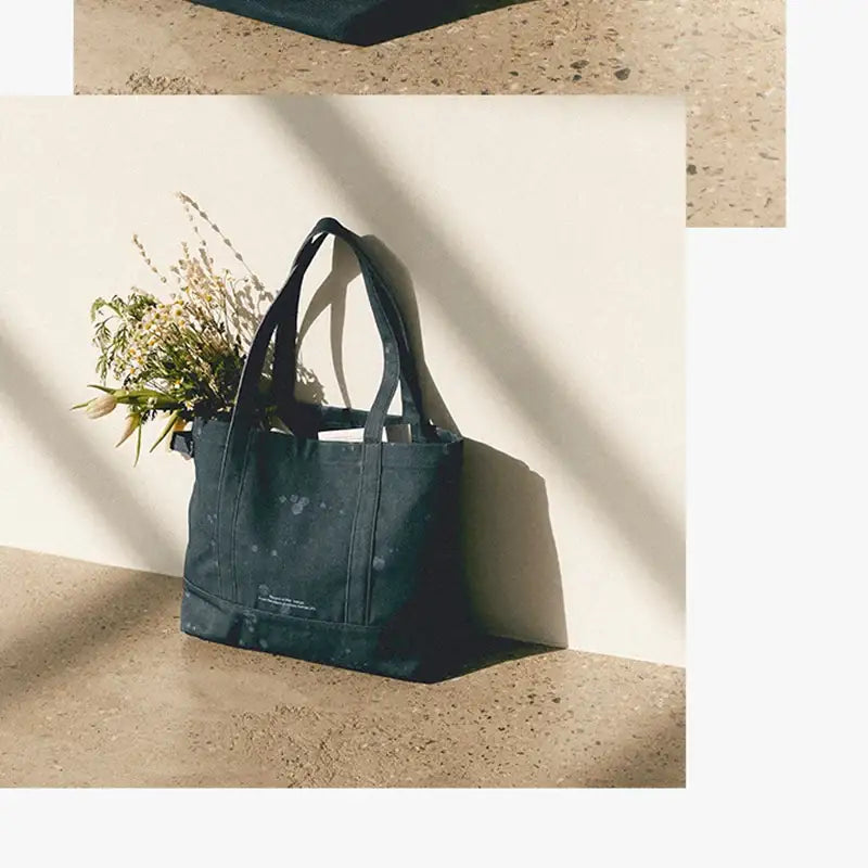BTS RM - Indigo - Denim Tote Bag - BTS - Tote Bag - Harumio