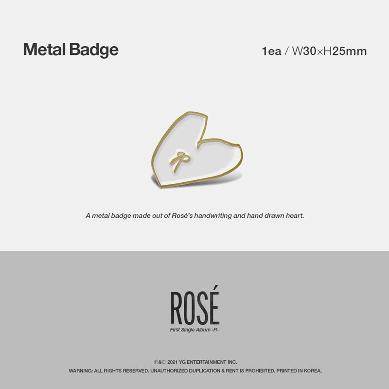 Rosé First Single Album -R- Kit Album