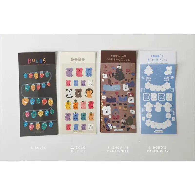 Dinotaeng - Glitter Stickers - Dinotaeng - Sticker - Harumio