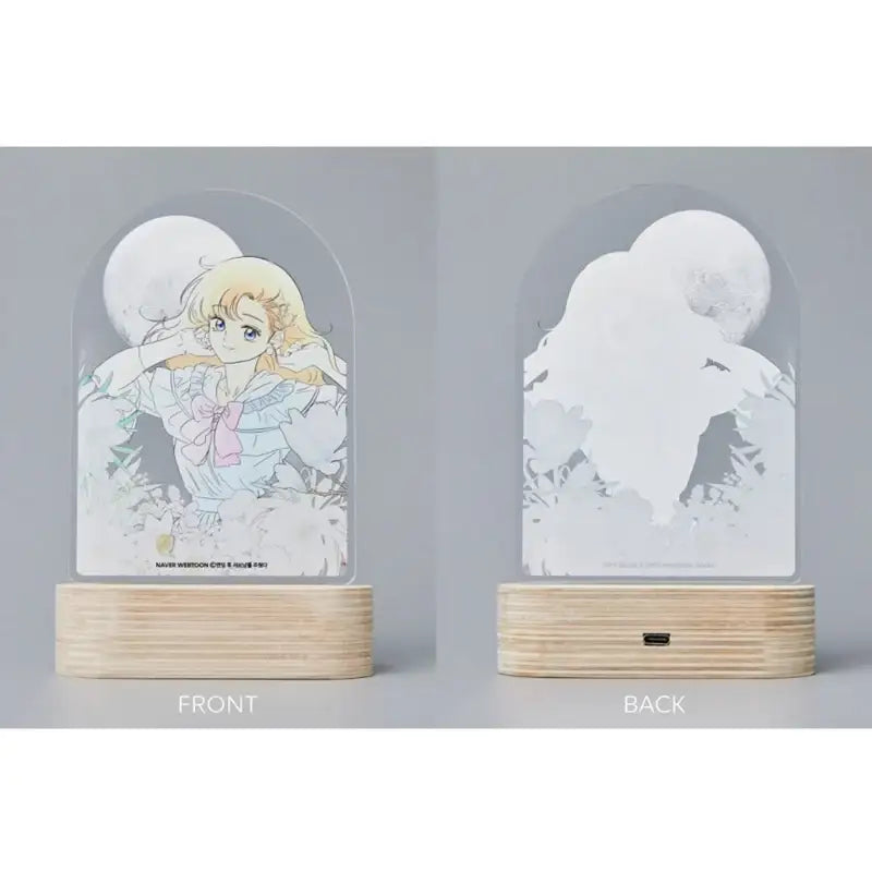 I Picked Up A Second Lead After The Ending - Acrylic Romance Mood Light - WEBTOON FRIENDS - Acrylic Stand - Harumio