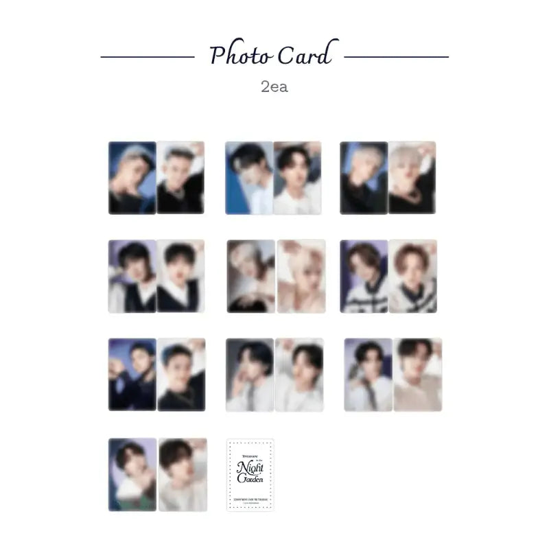 TREASURE - NIGHT GARDEN - Mini Scrap Kit - TREASURE - Scrap Kit - Harumio