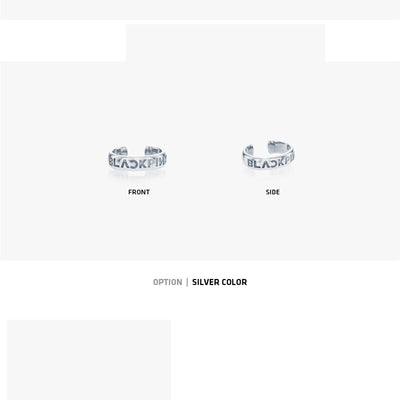 BlackPink - KIND Silver Ear Cuff