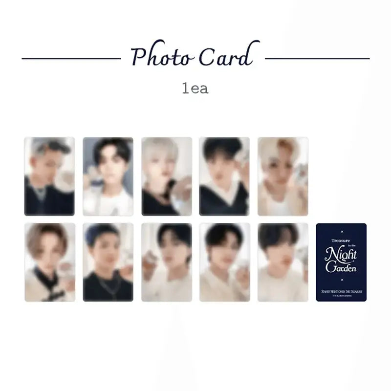 TREASURE - NIGHT GARDEN - PVC Cover Note - TREASURE - Notebooks & Notepads - Harumio