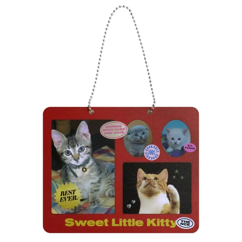 THENCE - ABS Wall Banner Kitten - THENCE - Accessories, Pouch - Harumio