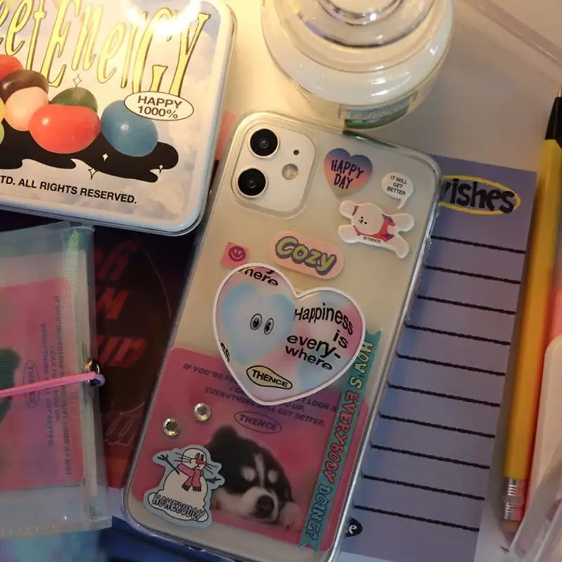 THENCE - PVC Foam Sticker Ver.1 Teddy Bear - THENCE - Accessories, Stationery - Harumio