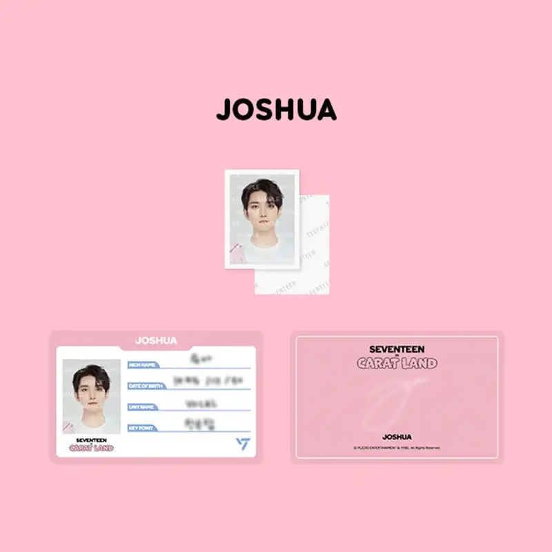 SEVENTEEN - 2023 CARAT LAND - ID Card Holder Set