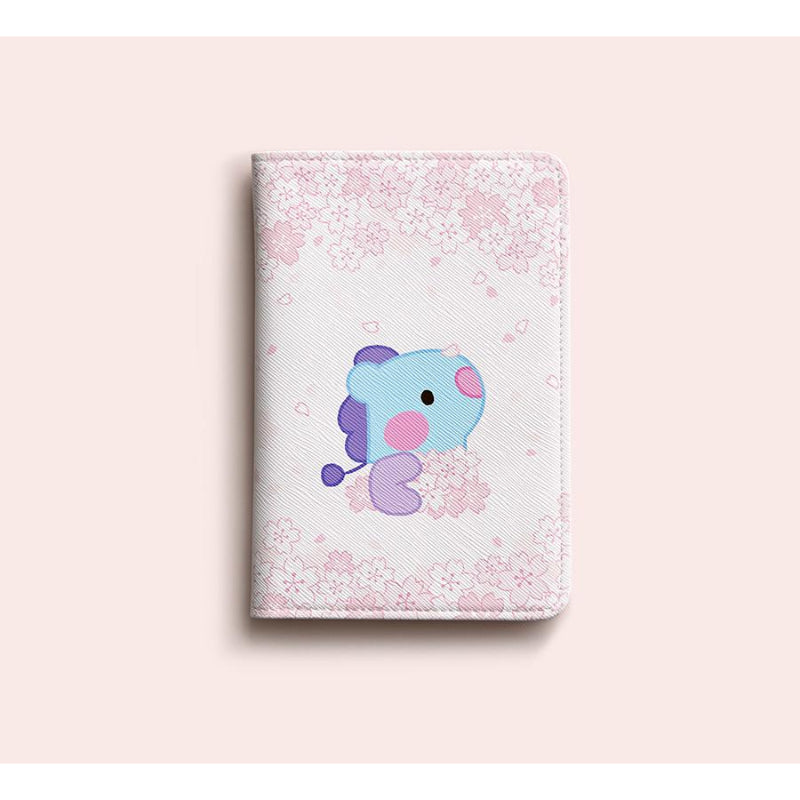 Monopoly x BT21 - Minini Passport Case - Cherry Blossom