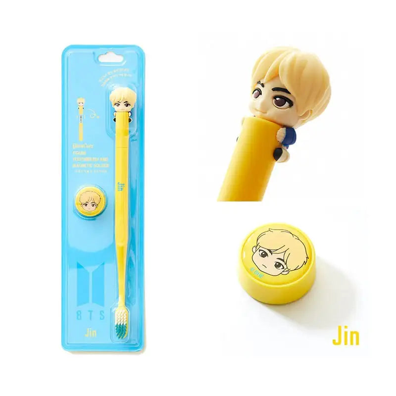 BTS - TinyTan - BTS Character Figure Toothbrush Set - BTS - Home & Living, Accessories - Harumio