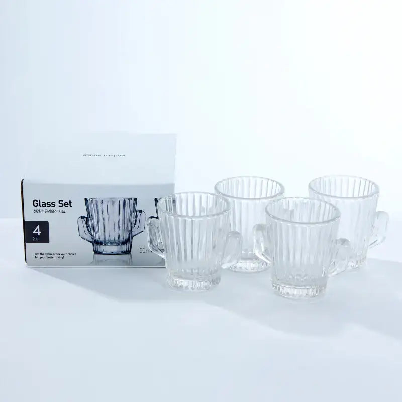 Korean - Cactus Soju Glass Set - Modern House - Home & Living - Harumio