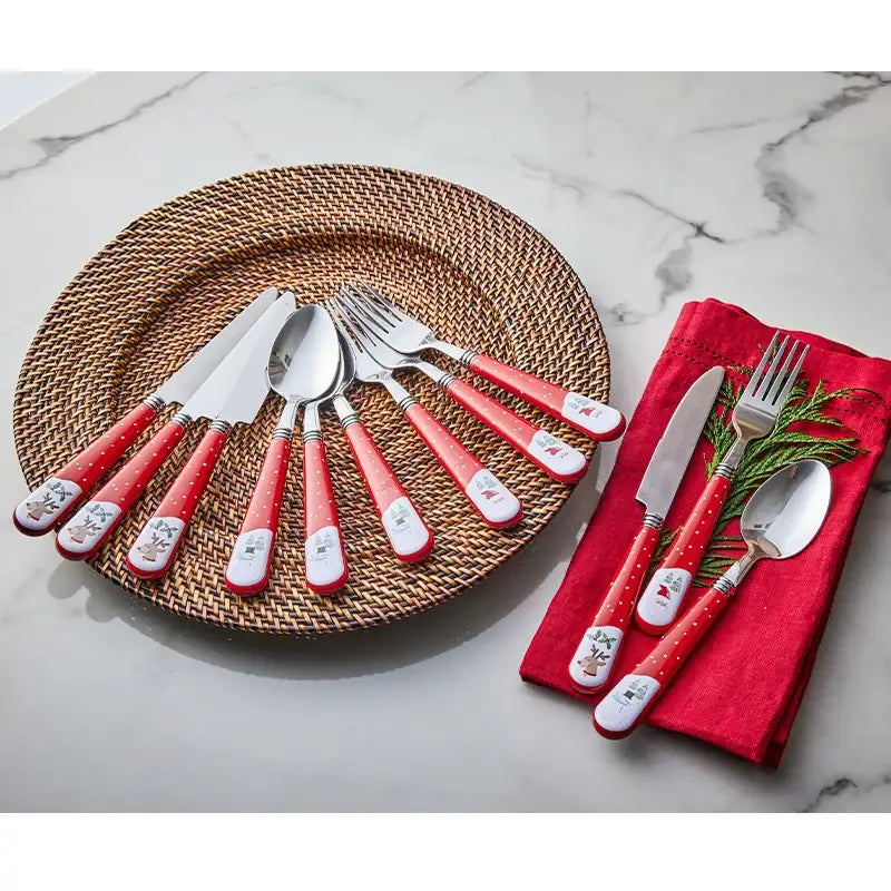 Korean Winter Story - Western Tableware 12P Set - Modern House - Cutlery - Harumio
