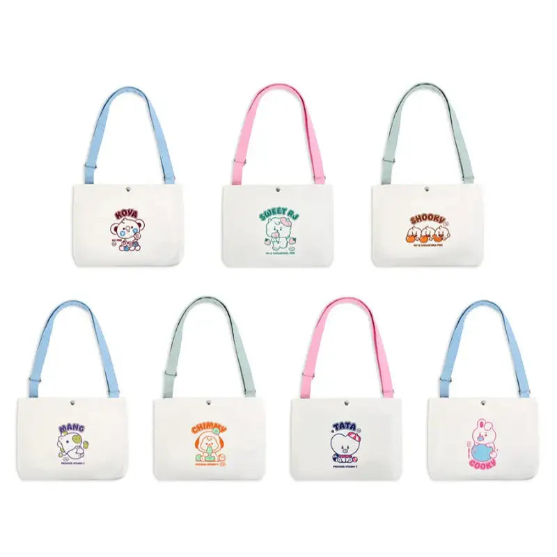 BT21 x Monopoly - Baby Canvas Bag JELLY CANDY - BT21 x Monopoly - Bags - Harumio