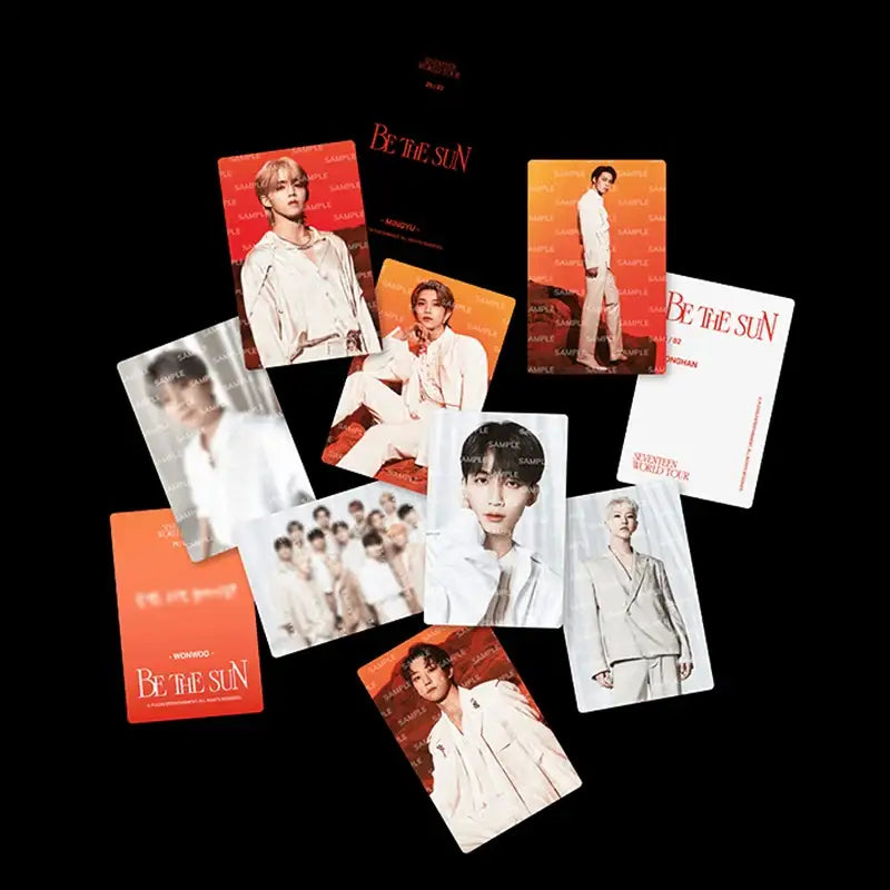 Seventeen - BE THE SUN - Trading Card Set - SEVENTEEN - Collectible Trading Cards - Harumio