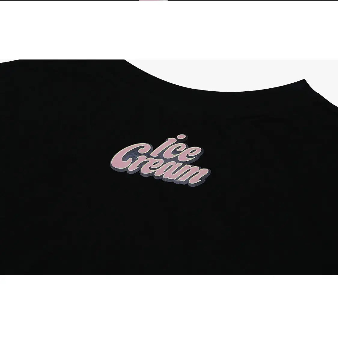 BlackPink - Ice Cream Tie Up T-Shirt - BlackPink - Accessories - Harumio