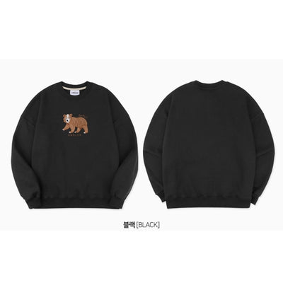 Ambler - Coward Bear Over Fit Sweatshirt