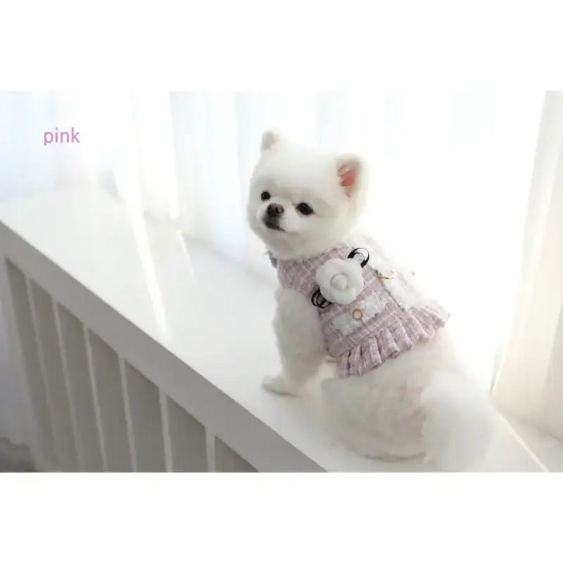 ITSDOG - Pet Camellia Tweed Harness - ITSDOG - Pet Accesories - Harumio