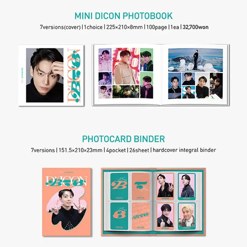 DICON - D’FESTA Mini Edition BTS - Dicon - Magazines - Harumio