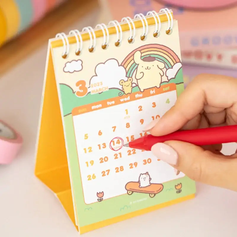 Sanrio - 2023 Mini Calendar - 10x10 - 2023 Calendars - Harumio