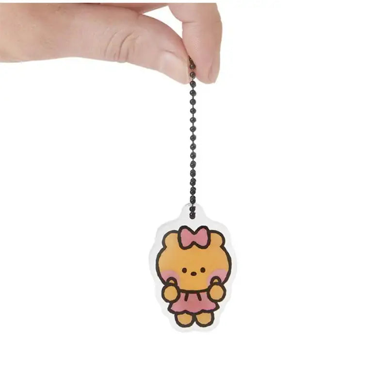 Line Friends - Minini Acrylic Keyring - Random - Line Friends - Keyring - Harumio