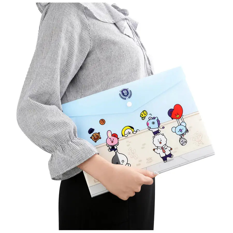 BT21 x Monopoly - PP File Pocket - School Edition - Monopoly - Accessories - Harumio