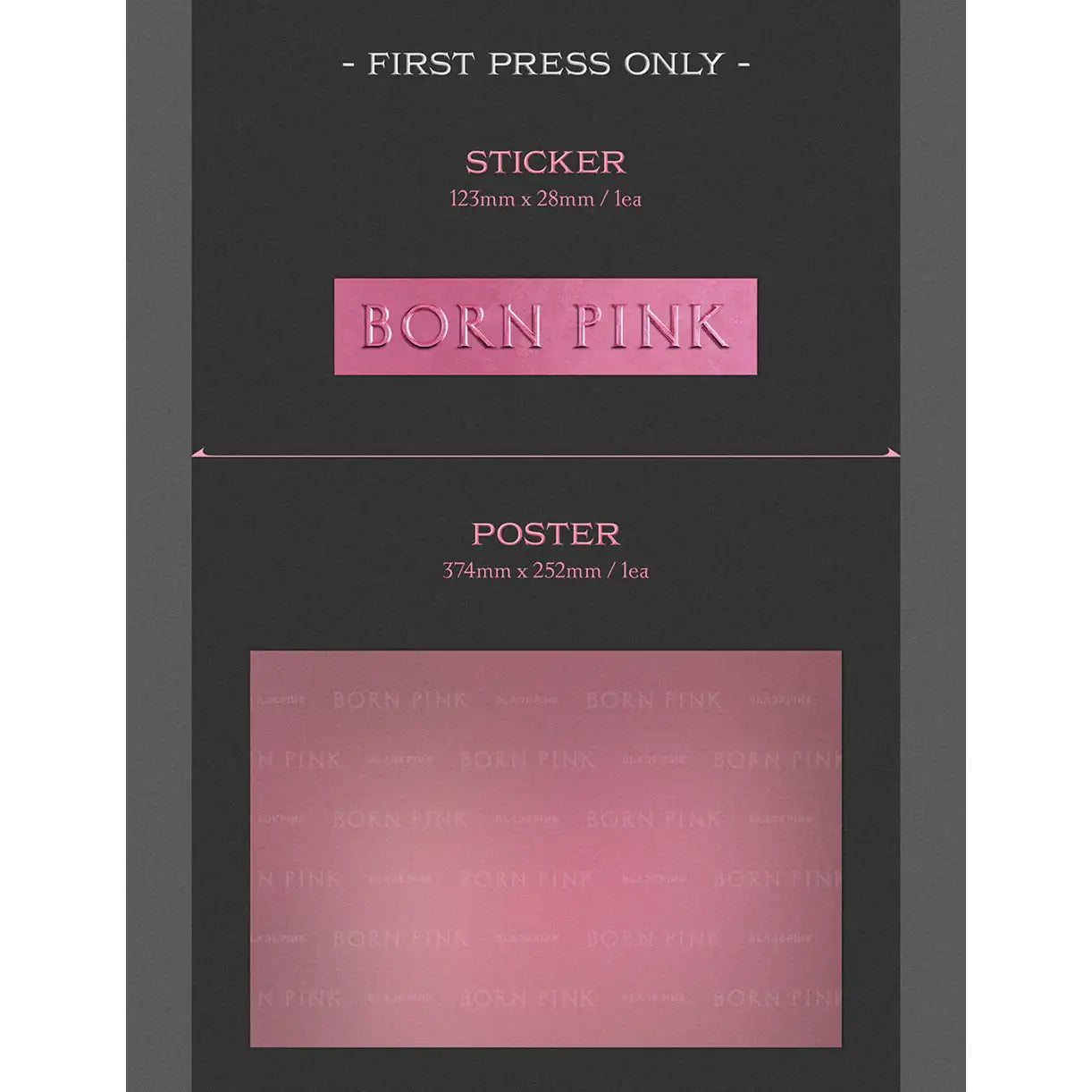 Blackpink - Born Pink : 2nd Full Album - YGPLUS - Album - Harumio