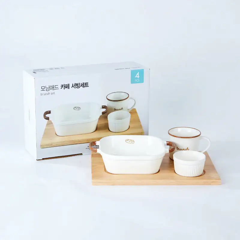 Korean Morningad - Brunch Set - Modern House - Kitchenware - Harumio