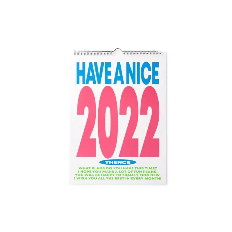 THENCE - 2022 Wall Calendar - THENCE - Accessories - Harumio