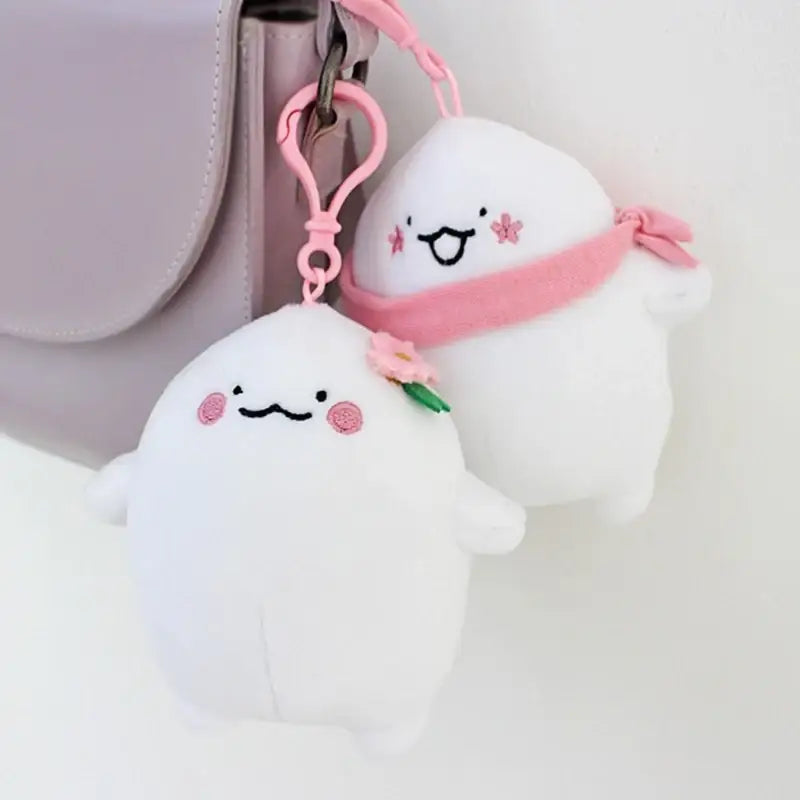 Ikmyeong - Cherry Blossom Doll Bag Ring - Ikmyeong Shop - Keyrings - Harumio