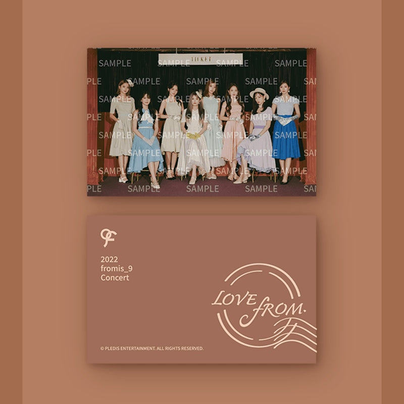 fromis_9 - LOVE FROM. - Harmonica Keyring