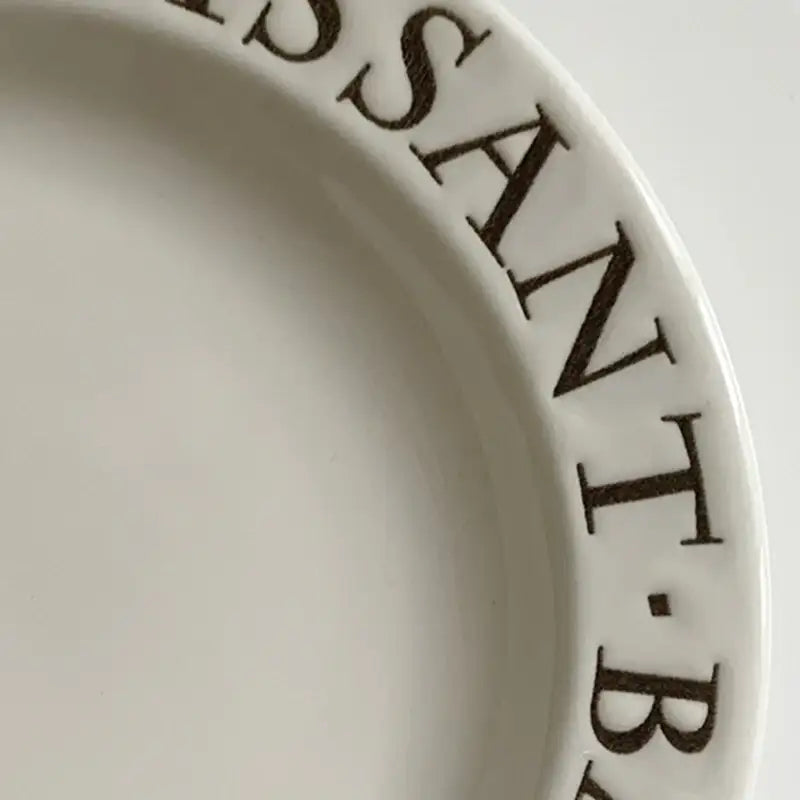 Like A Cafe - Bon Appetit Dessert Plate - Like A Cafe - Home & Living - Harumio