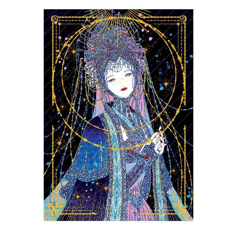 Libet - Estrella Gold Leaf Postcard Set - Libet - Stationary - Harumio