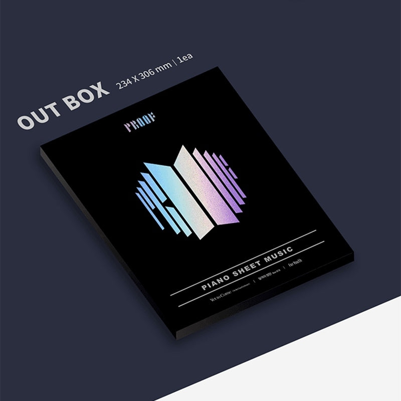 BTS - Piano Sheet Music "Proof"
