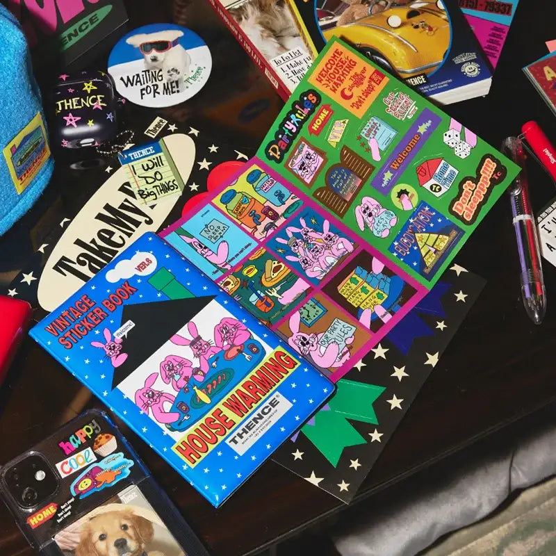 THENCE - Vintage Sticker Book Vol.6 - THENCE - Stickers - Harumio