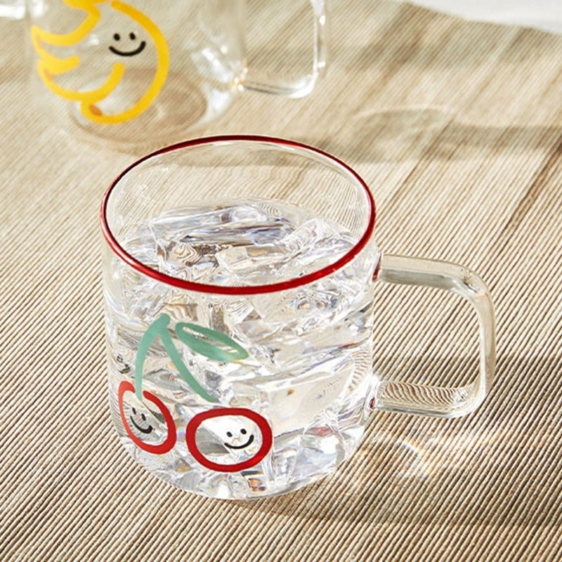 Korean Picnic Day - Heat Resistant Glass Mug