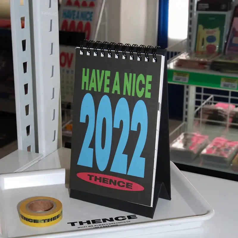THENCE - 2022 Desk Calendar - THENCE - Accessories - Harumio