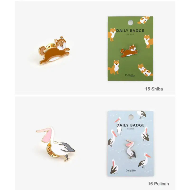 Dailylike x 10x10 - Daily Badge - Dailylike x 10x10 - Accessories - Harumio