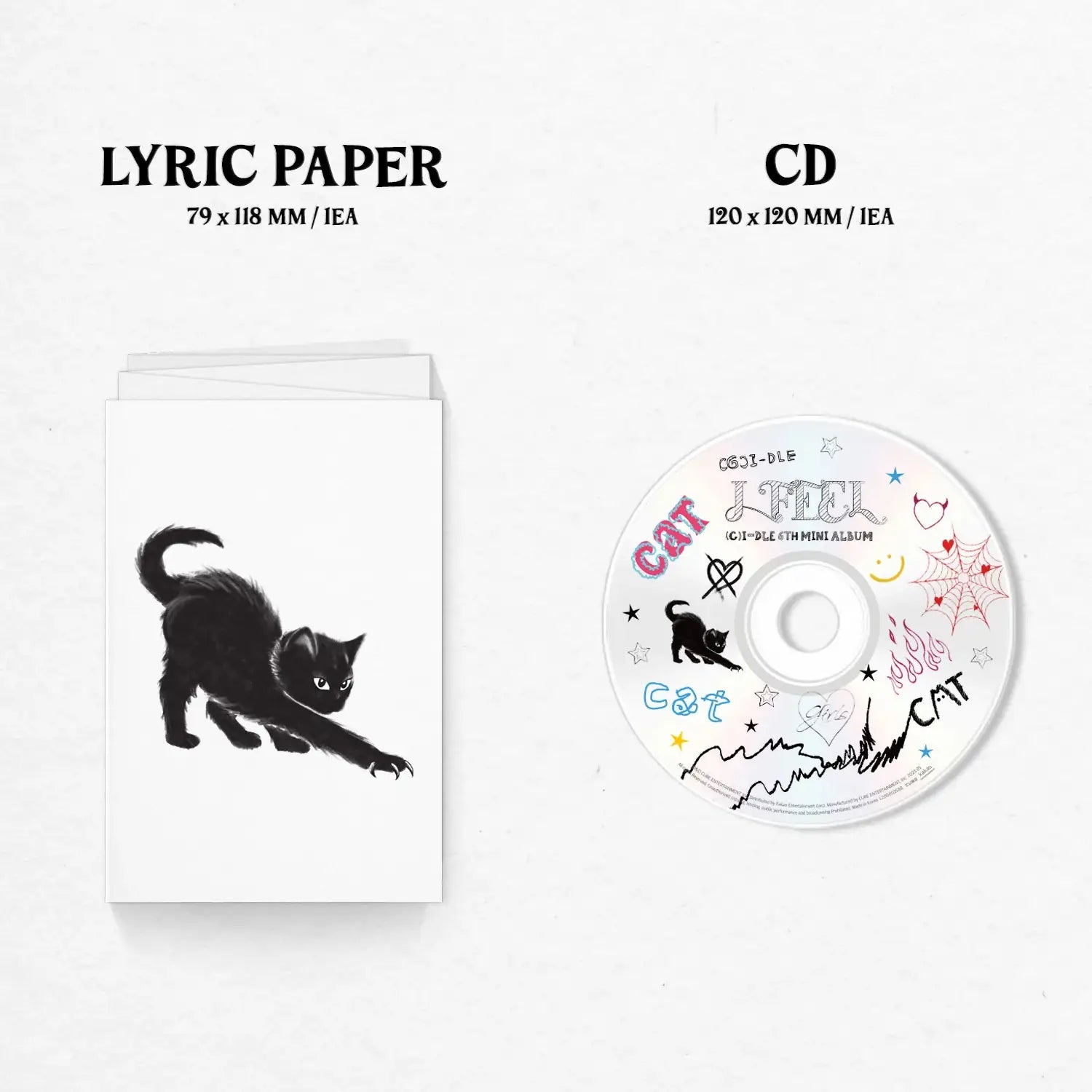 (G)I-DLE - I Feel : 6th Mini Album - Cube Entertainment - Album - Harumio